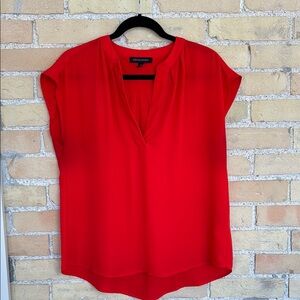 Banana Republic Women's Orange/Red Top